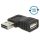 Delock ADA Delock 65522 EASY-USB 2.0-A apa > USB 2.0-A anya bal/jobb forgatott adapter