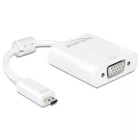   Delock ADA Delock 65557 HDMI micro-D dugó > VGA hüvely audióval - Fehér