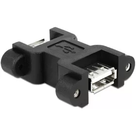   Delock ADA Delock 65559 USB 2.0 A anya > USB A anya rögzítő csavarokkal adapter