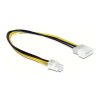 Delock KAB Delock 65611 P4 apa -molex 4pin apa hálózati kábel - 0,3m