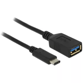   Delock ADA Delock 65634 USB3.1 Type-C apa > USB3.1 Type-A anya USB adapter kábel - 0,15m