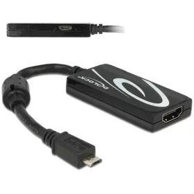   Delock ADA Delock 65643 MHL 3.0-s adapter > high speed HDMI 4K UHD felbontással RCP funkcióval