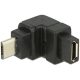 Delock ADA Delock 65669 USB2.0 micro-B apa > USB2.0 micro-B anya felfelé adapter