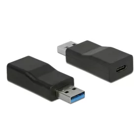   Delock Átalakító - 65696 (USB-A 3.1 Gen 2 -> USB Type-C, aktív, Fekete)