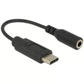   Delock ADA Delock 65842  USB C bementi Stereo Jack kimeneti audio adapter - 14 cm