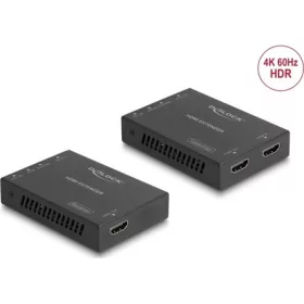   Delock HDMI-hosszabbító készlet Cat.6-os kábelen keresztül 4K 60 Hz 50 m