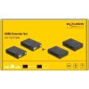 Delock HDMI-hosszabbító készlet Cat.6-os kábelen keresztül 4K 60 Hz 50 m