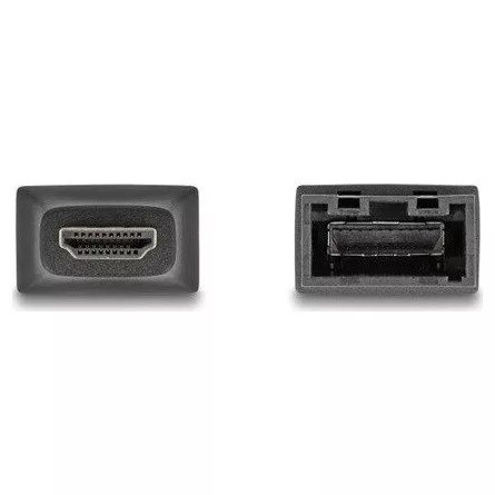 Delock HDMI 2.0 -> HDMI-E M/F adapter fekete