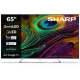 SHARP 65JP7265E 65"/164cm 4K Ultra HD QLED MiniLED Google TV Harman/Kardon hangszórókkal, 3840x2160, 4xHDMI/2xUSB
