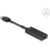 Delock Asix AX88179A Slim 1Gb/s USB3.0 A RJ45 hálózati adapter