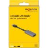 Delock Realtek RTL8156B 2,5Gb/s USB3.0 A RJ45 hálózati adapter