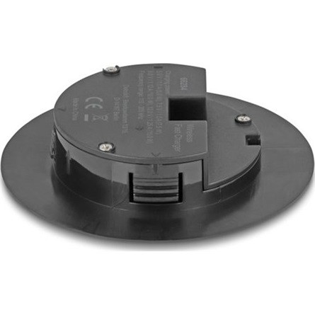 Delock Vezetéknélküli gyorstöltó 15 W asztali rögzítésre fekete