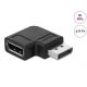 Delock Adapter - 66297 (DisplayPort 1.4 adapter 90 °-kal derékszögben 8K 60Hz)