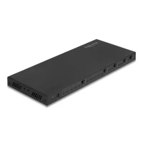   Delock HDMI Switch - 66454 (HDMI mátrix kapcsoló, 4 x bemenet, 2x kimenet, 4K 60 Hz hang operátorral)