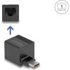 Delock Realtek RTL8153B 1Gb/s USB-C RJ45 hálózati adapter mini