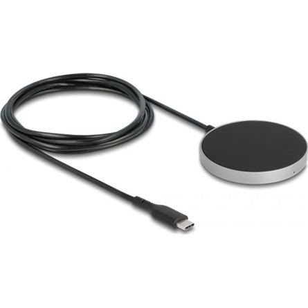 Delock Vezetéknélküli töltő 5 W / 7,5 W / 10 W / 15 W - induktív töltő felület