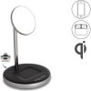 Delock Vezetéknélküli töltő 2 az 1-bn 5 W / 7,5 W / 10 W / 15 W   Qi szolgáltatásokkal