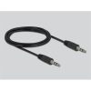 Delock HDMI -> VGA Jack stereo 3,5mm F/F adapter fekete