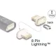 Delock 8 tűs Lightning  apa mágneses csatlakozó