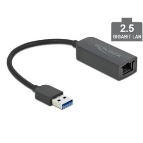   Delock Realtek RTL8156 2,5Gb/s USB 3.2 Gen1 A RJ45 hálózati adapter
