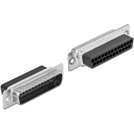 Delock D-Sub 25pin -> RJ45 M/F szerelőkészlet kék