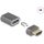 Delock Magnetic HDMI 2.1 -> HDMI 2.1 M/F adapter szürke