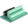 Delock D-Sub 25 tűs apa - Terminal Block DIN sínhez