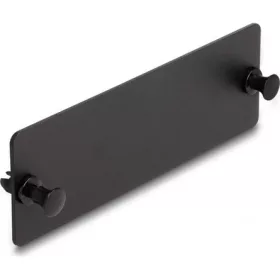 Delock Üvegszálas záró panel fekete