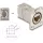 Delock D-típusú RJ45 beépített csatlakozó LSA kapcsolattal Cat.6A STP fém