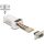 Delock D-Sub 9-tűs anya   RJ45 anya összekötő adapter fehér