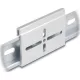 Delock Alumínium beépítő csipesz DIN sínhez 70,0 x 47,8 mm ezüst színű