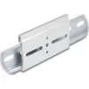 Delock Alumínium beépítő csipesz DIN sínhez 80,0 x 47,8 mm ezüst színű