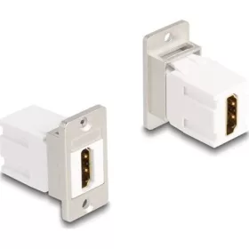   Delock Panel tartó Keystone modul HDMI anya - anya 8K 60 Hz kúpos