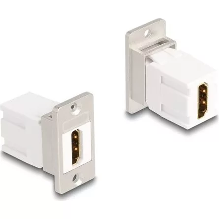 Delock Panel tartó Keystone modul HDMI anya - anya 8K 60 Hz kúpos