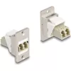 Delock Panel tartó Keystone modul optikai szál LC Duplex anya-anya kúpos