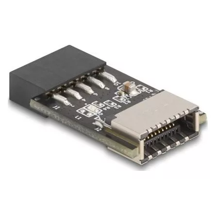 Delock USB 2.0 Adapter tűfejes anya   külső E-típusú, A kulcs USB anya