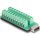 Delock USB E-típusú A kulcsos USB anya - Csatlakozóblokkos adapter 20 tűs
