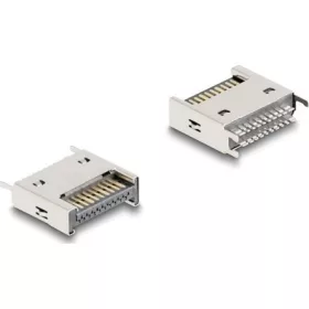   Delock 10 Gbps E-típusú A kulcs USB 20 tűs apa egyenes SMT forrasztási szereléshez
