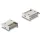 Delock 10 Gbps E-típusú A kulcs USB 20 tűs apa egyenes SMT forrasztási szereléshez