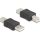 Delock USB 2.0 adapter A-típusú USB apa - B-típusú USB apa