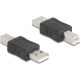 Delock USB 2.0 adapter A-típusú USB apa - B-típusú USB apa
