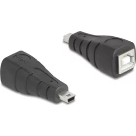   Delock USB 2.0 adapter Mini USB 5 tűs apa   B-típusú USB anya