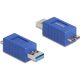Delock USB 5 Gbps adapter A-típusú USB apa   USB Micro-B apa