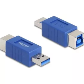   Delock USB 5 Gbps adapter A-típusú USB apa   B-típusú USB anya (elforgatott elrendezés)