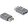 Delock Adapter USB 10 Gbps E-típusú A apa - USB A-típusú anya fém
