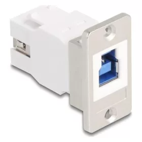   Delock Panelre szerelhető USB 5 Gbps B-típusú anya - USB A-típusú anya kúpos