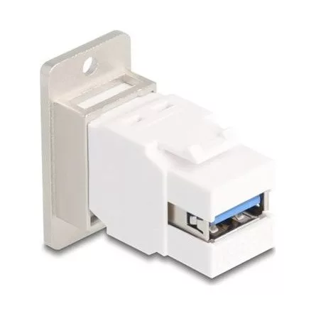 Delock Panelre szerelhető USB 5 Gbps B-típusú anya - USB A-típusú anya kúpos