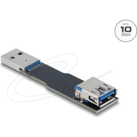   Delock USB 10 Gbps adapter USB A-típusú aljzat   dugós csatlakozó, egyenes kialakítású