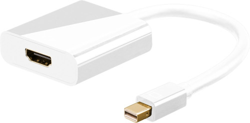 Goobay kábel Mini Displayport (apa) - HDMI (apa)  10cm (4k 30Hz)