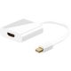 Goobay kábel Mini Displayport (apa) - HDMI (apa)  10cm (4k 30Hz)